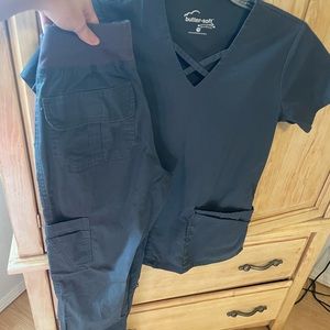 Grey scrub set